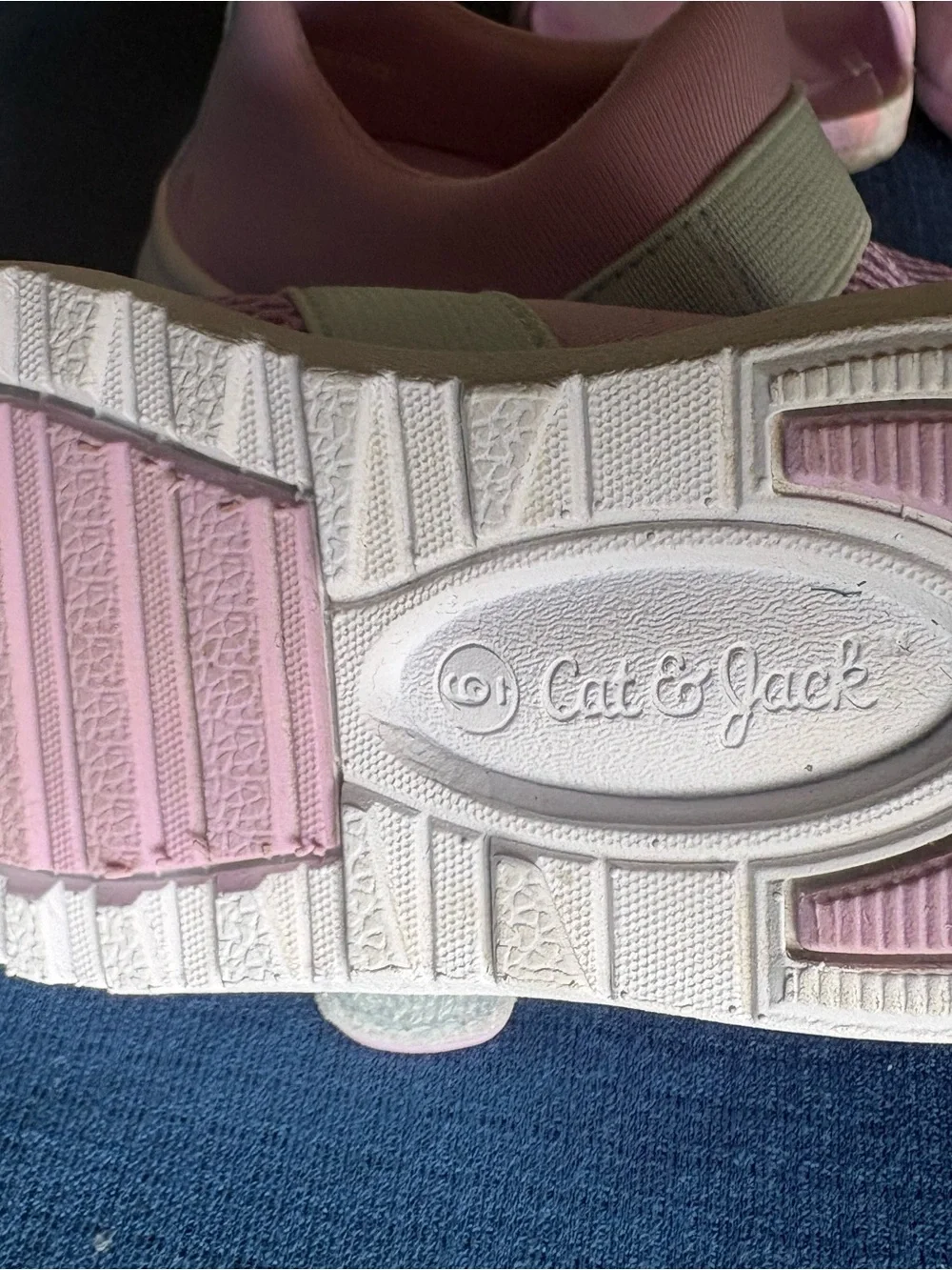 Cat & Jack Pink and White Kids Sandal Trio - Pink, White